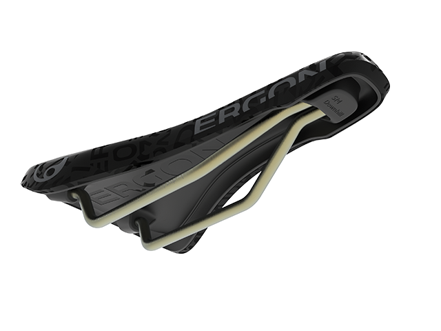 Der Ergon SM Downhill Pro Titanium mit Rails aus stabilem Voll-Titan