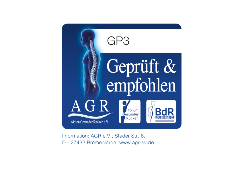 AGR-Gütesiegel für den Ergon-Griff GP3.