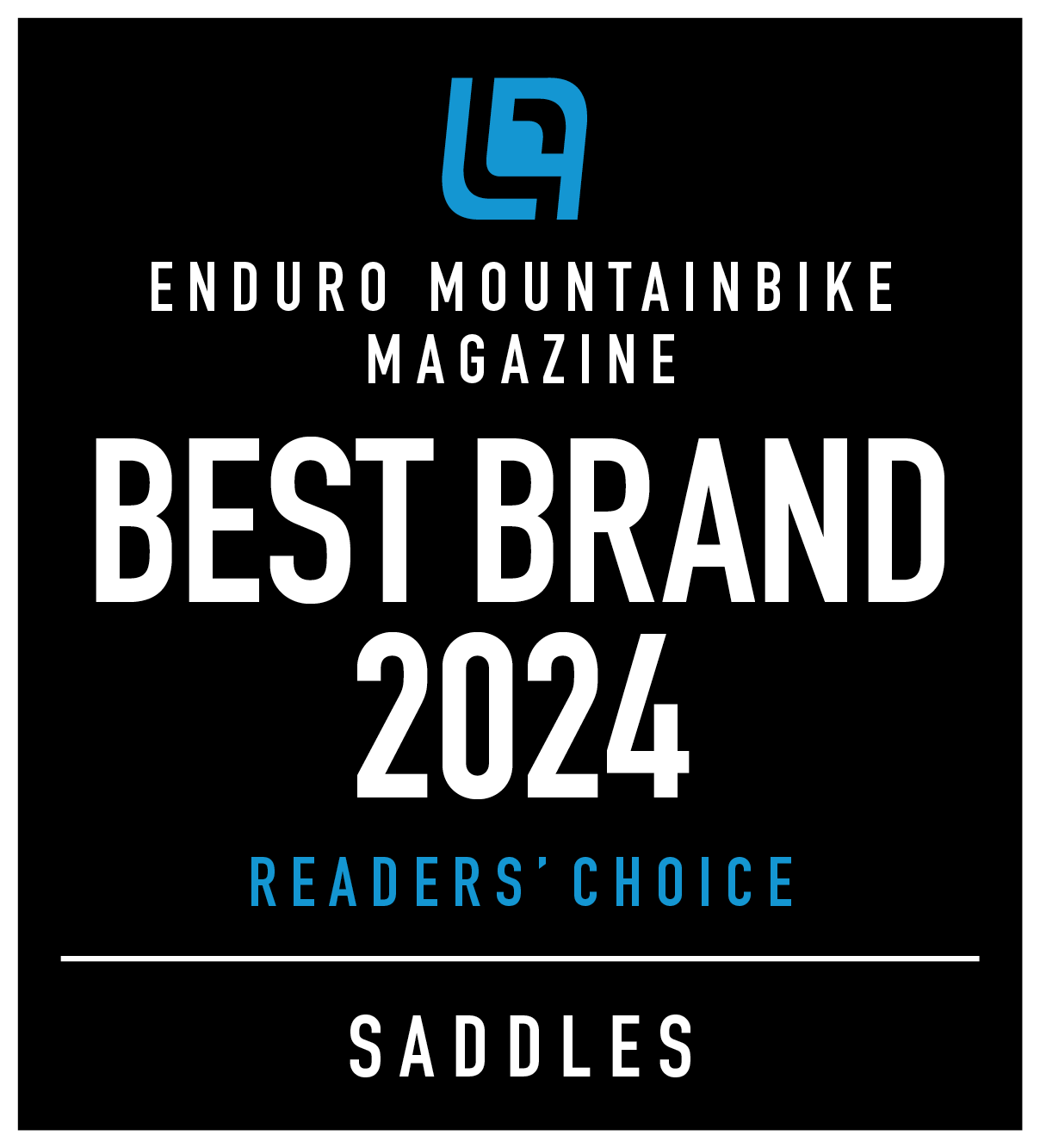 Enduro Mountainbike Magazine Best Brand Award 2024 Readers Choise Saddles