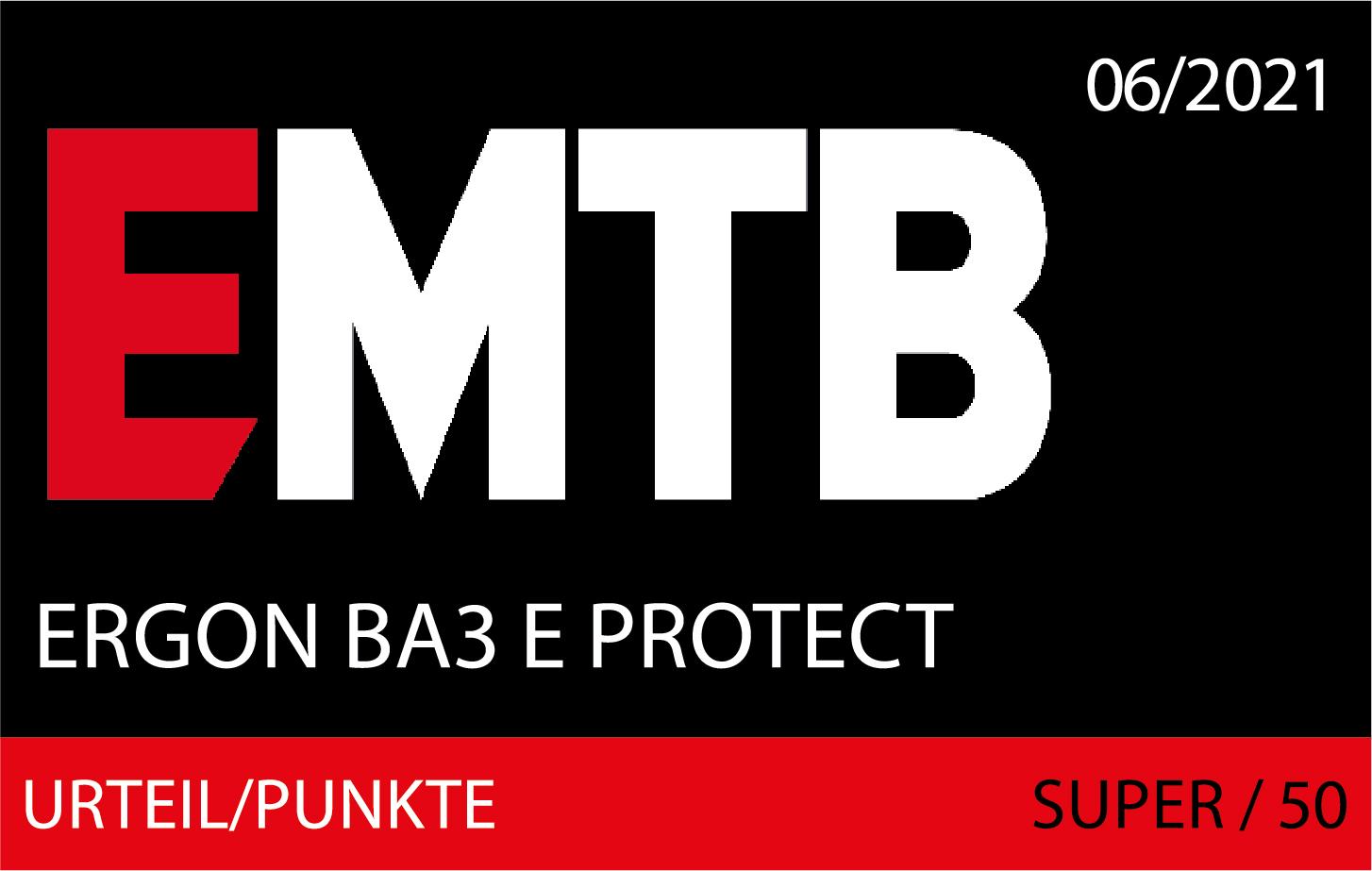 EMTB 06/2021 Ergon BA3 E Protect; Urteil/Punkte: Super/50
