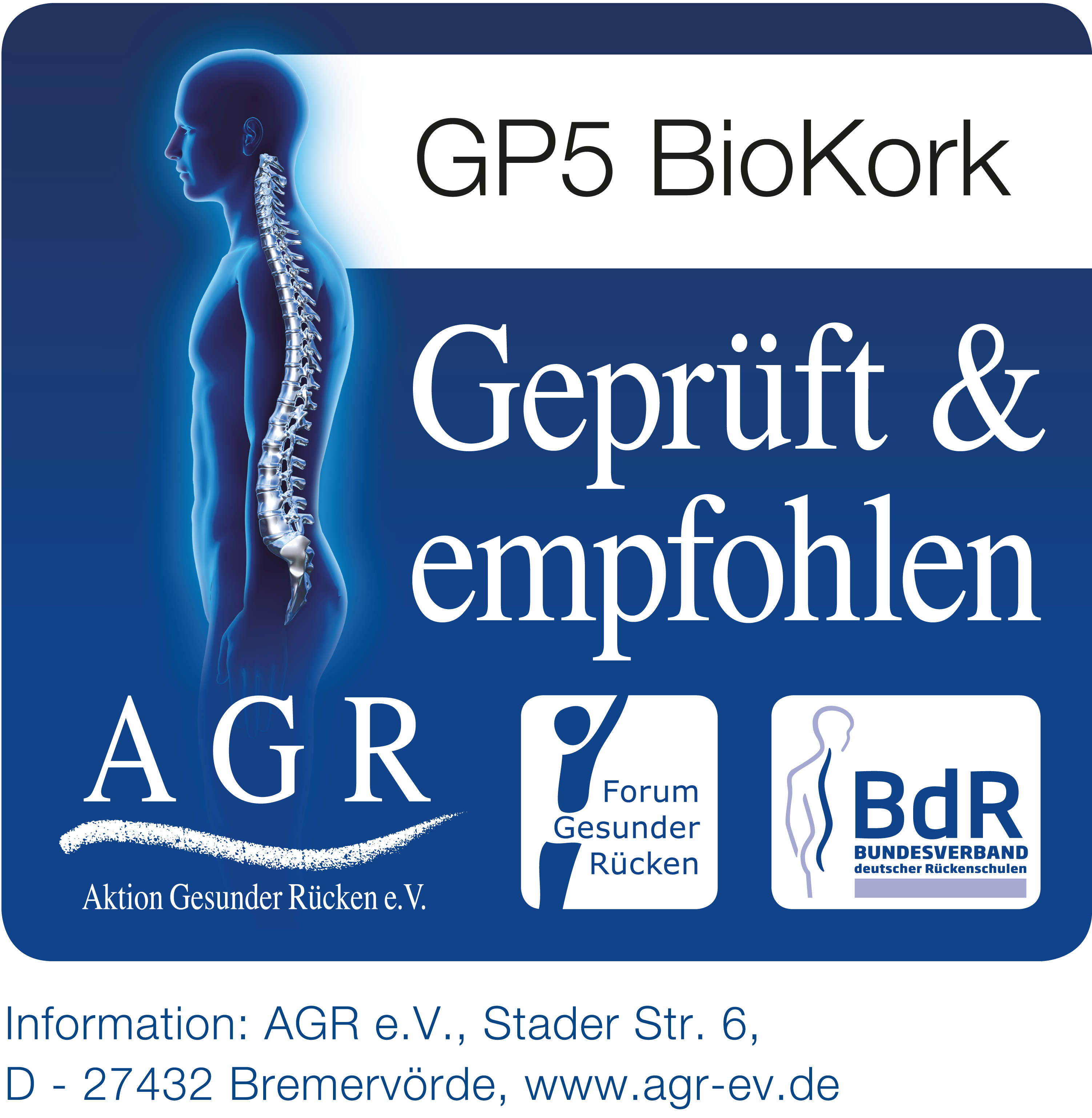 AGR-Gütesiegel für den Ergon GP5 BioKork-Griff