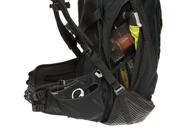 Ergon backpack BX4 Evo with practical hip belt.