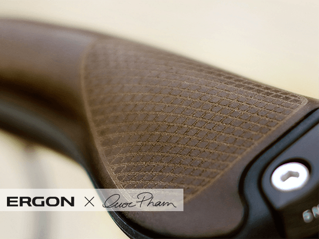 The Ergon GP1 bioleather has been developed in cooperation with the renowned leather manufacturer Quoc Pham.