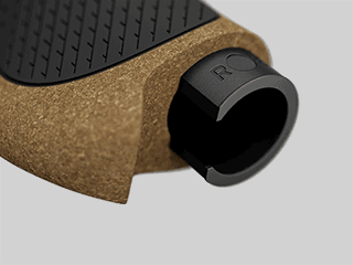 The glass fiber reinforced inner core provides improved vibration damping