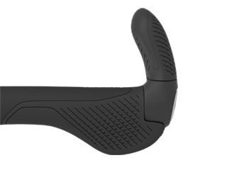 The additional bar end of the GS3 Evo allows for comfortable gripping