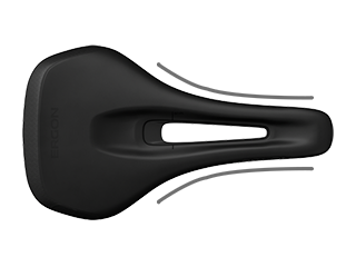 SMS Sport Gel Women from above shows the compact shape