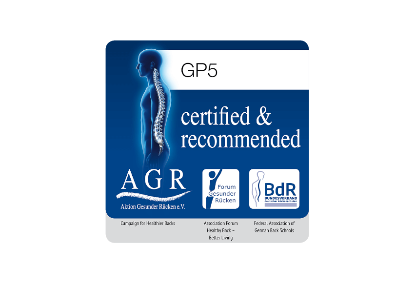 AGR Quality label for the Ergon grip GP5.