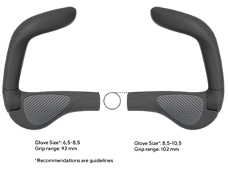 Comparison of the GP5 Evo in sizes S and L