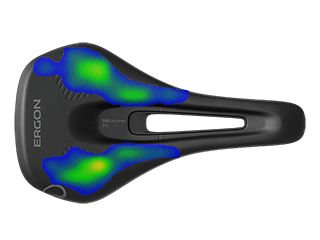 Measuring the pressure distribution on the SRS Pro Women