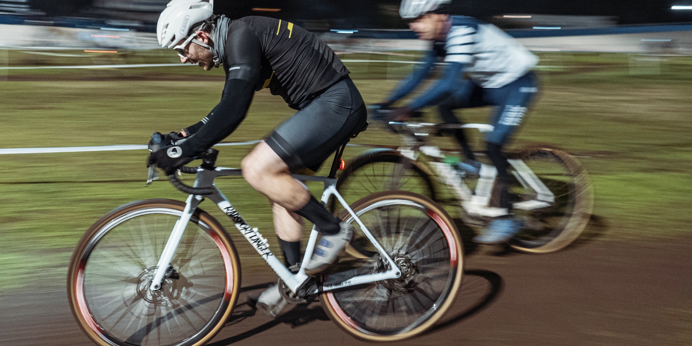 Rider in a cross-country race