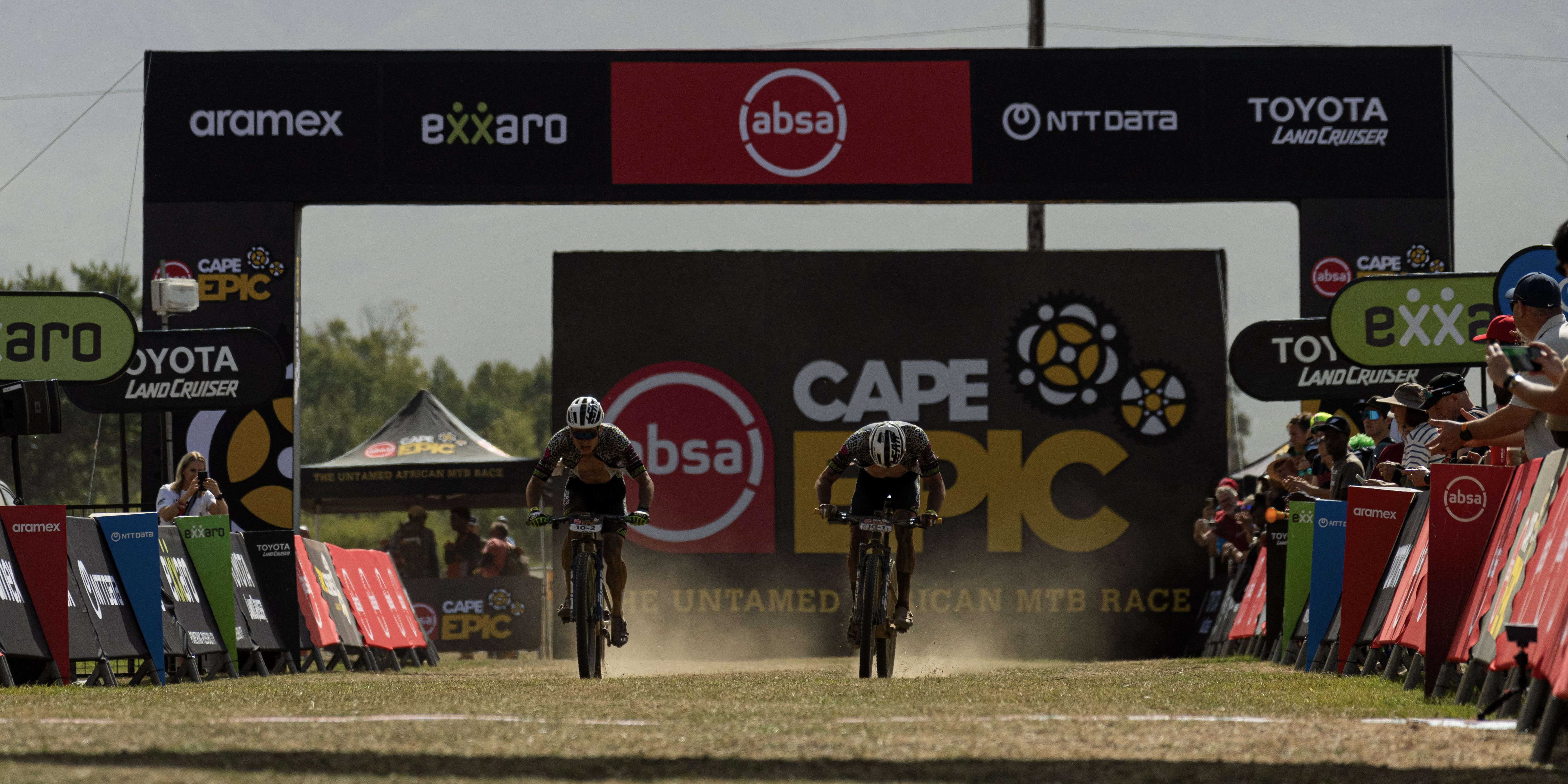 Speed Company Racing at the finish of the first stage 2024.