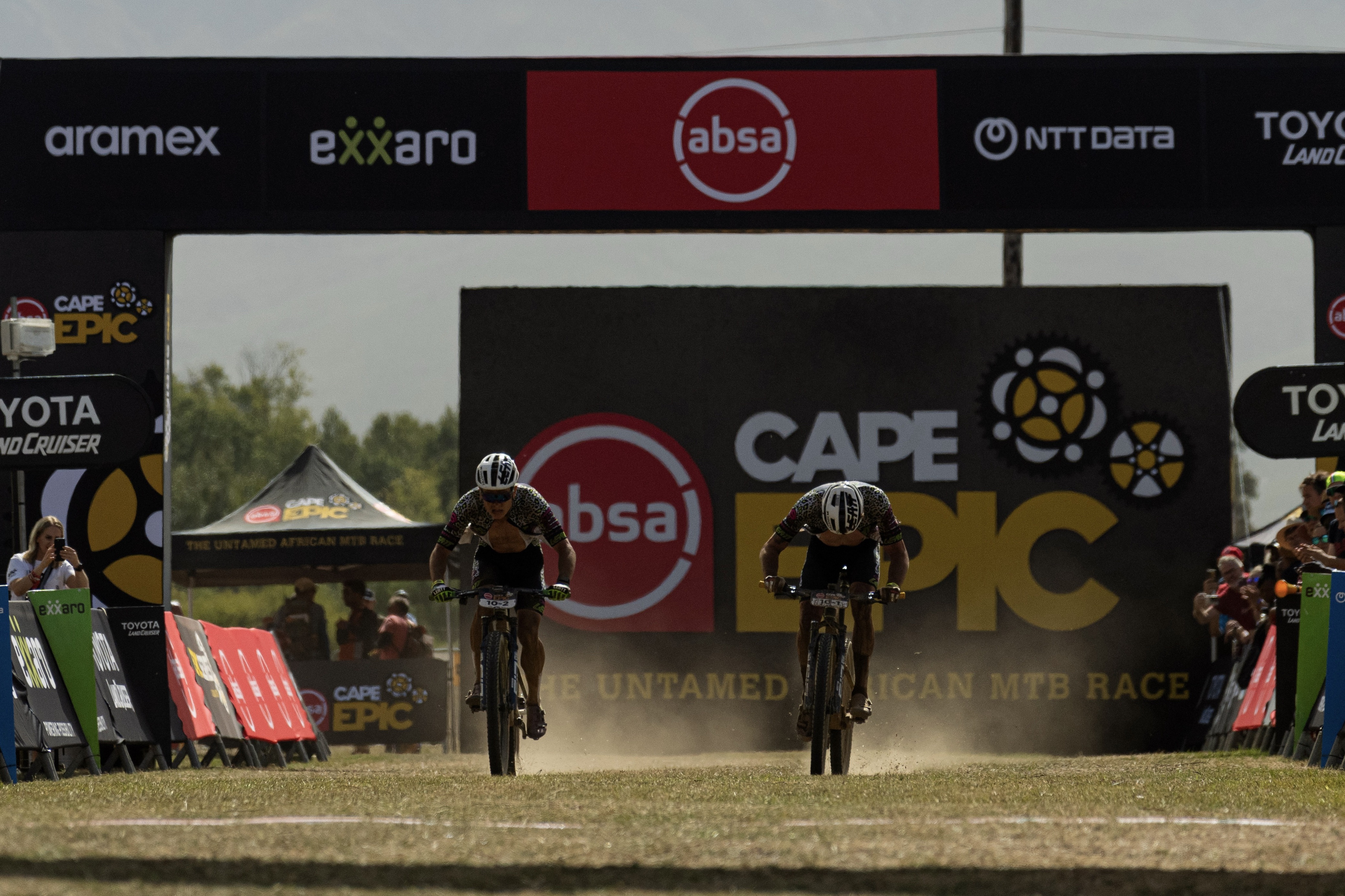 Speed Company Racing at the finish of the first stage 2024.