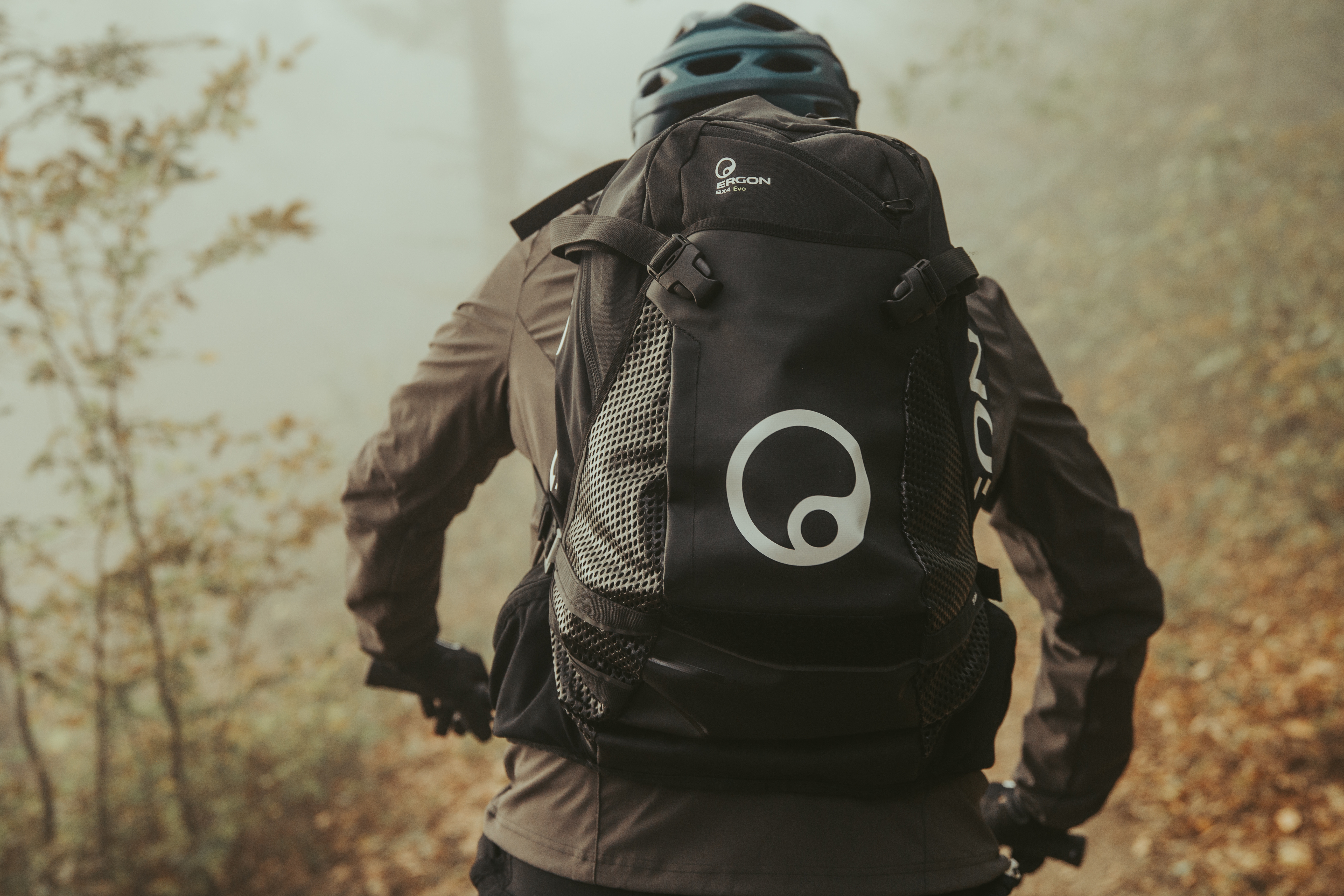 Man wears BX4 backpack