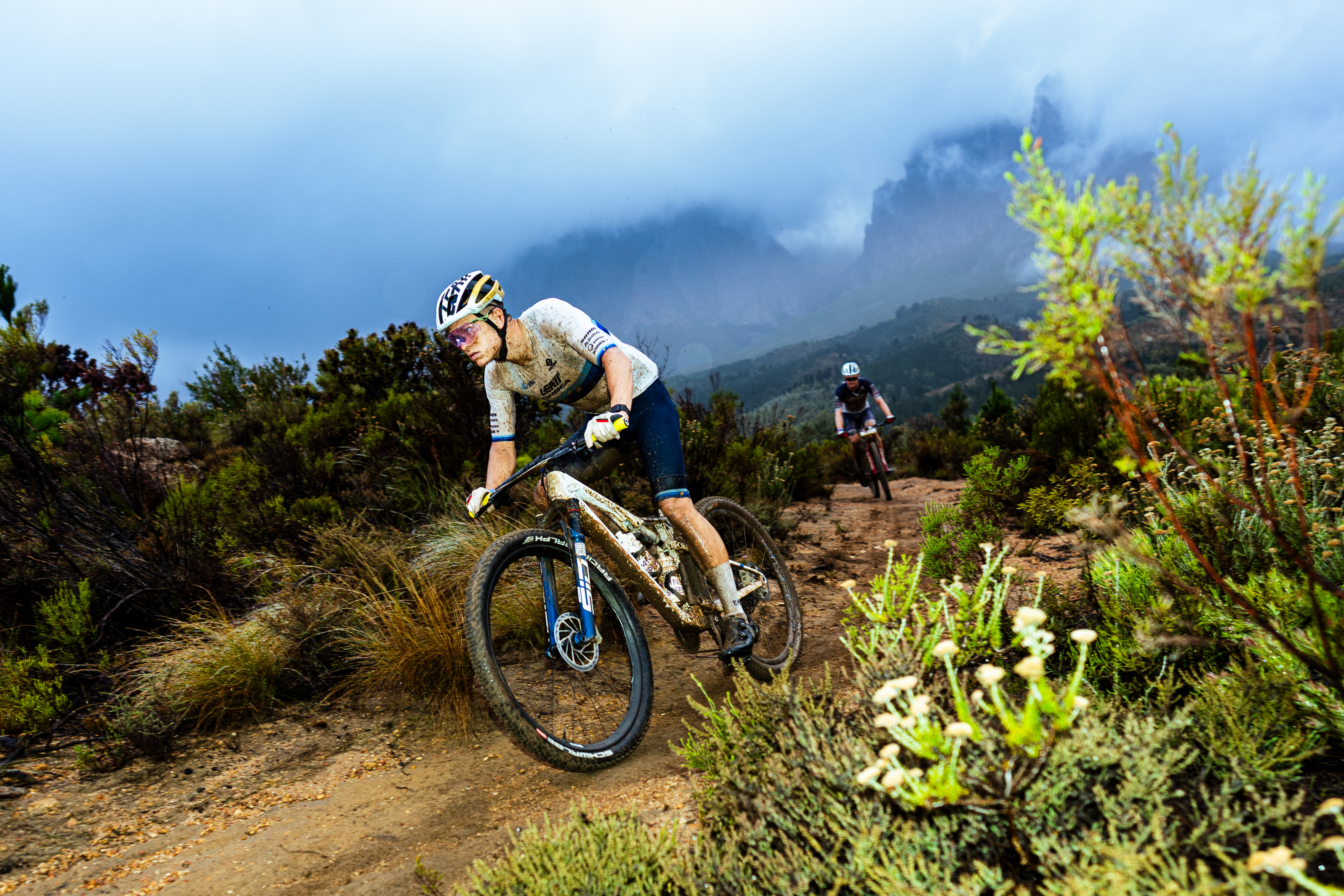 Lukas Baum on the Trail at Cape Epic 2025