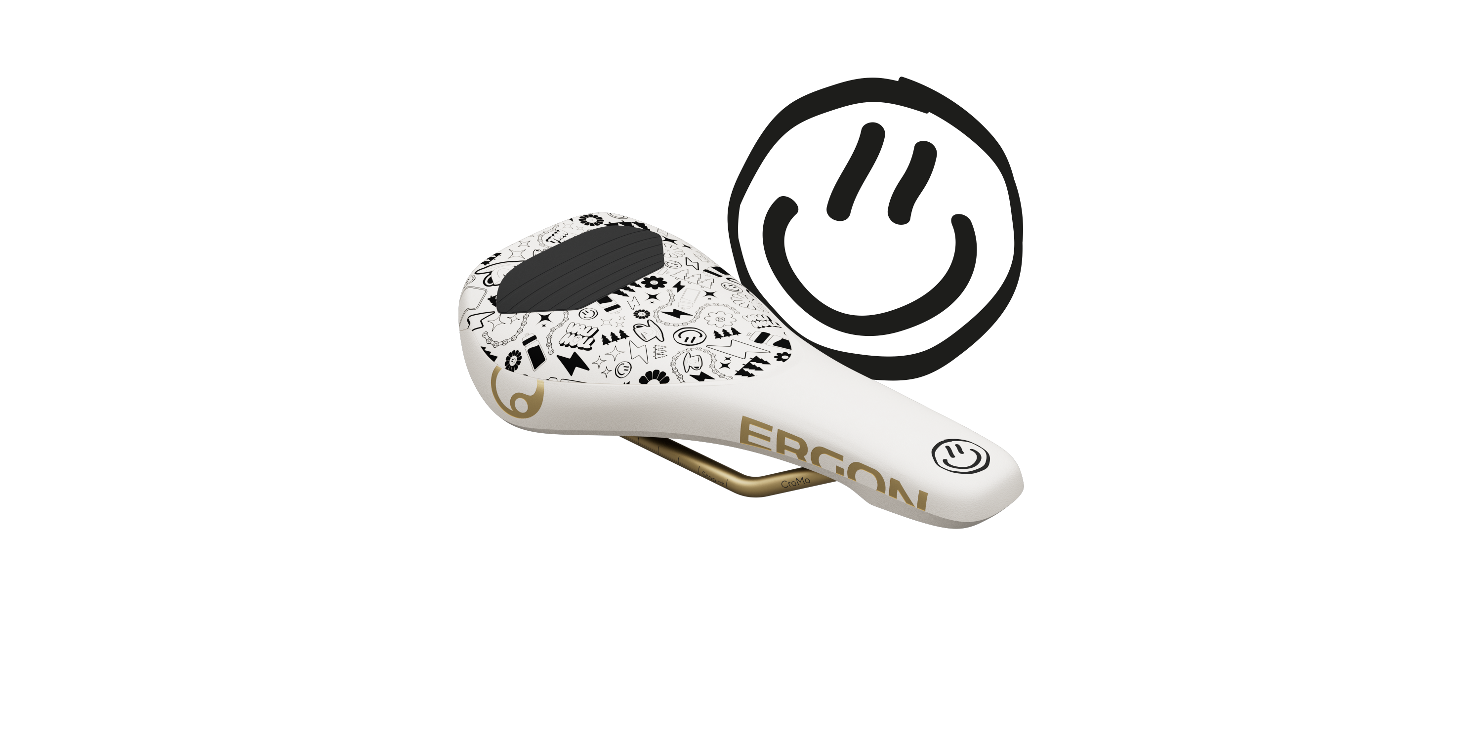 SM Downhill Comp Vali Höll Edition White / Gold 44080140 1bD