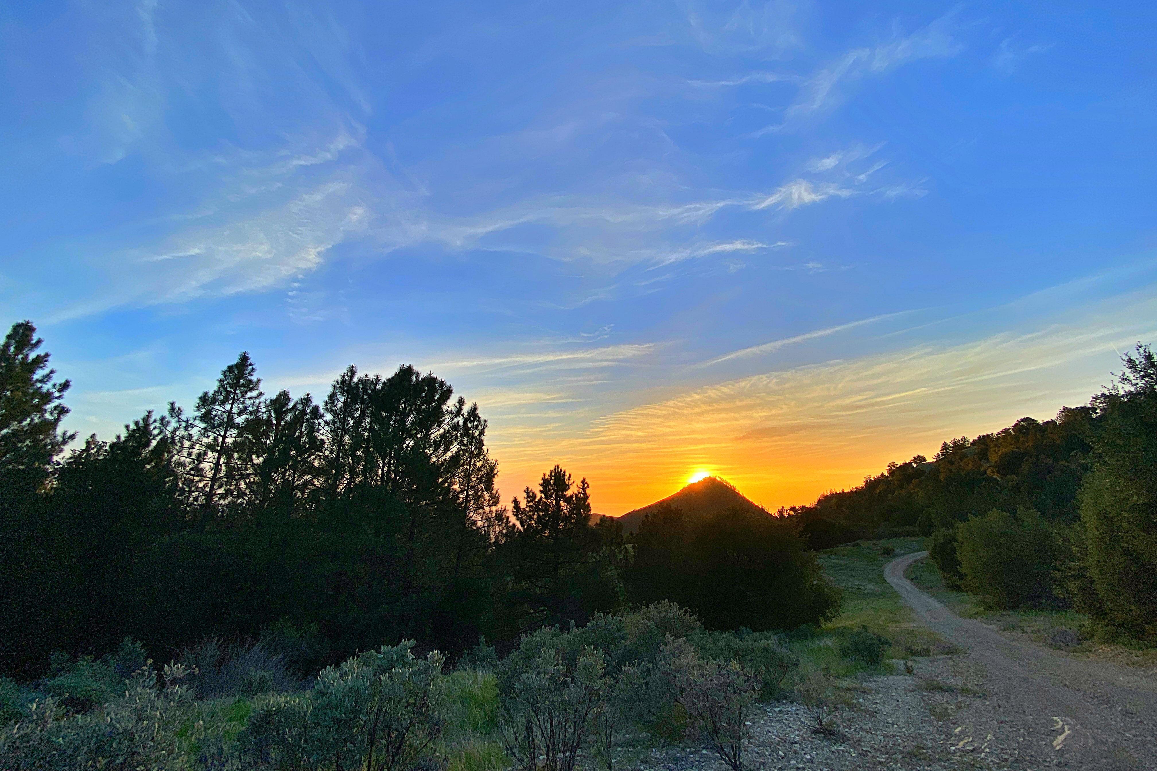 Sunset at Mount Figueroa