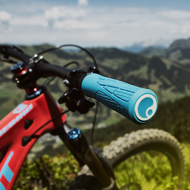 Ergon GA2 Grips Lock On Mountain Bike Enduro Hybrid Flangeless Handlebar Grip